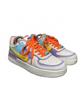 Nike Air Force 1 Shadow Pale Ivory CI0919-101 Multicolor Sneakers 6Y